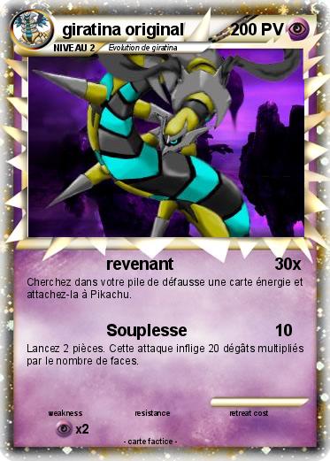 Pokemon giratina original