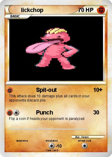 Pokemon lickchop