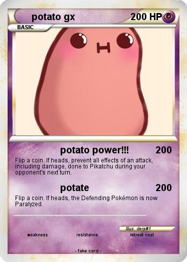 Pokemon potato gx