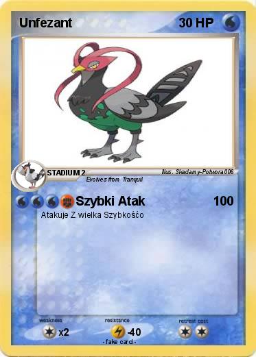 Pokemon Unfezant