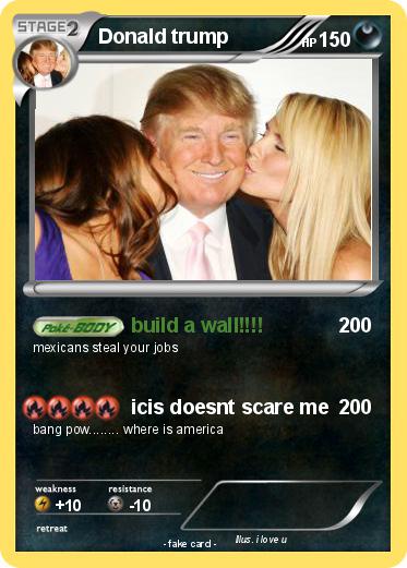 Pokemon Donald trump