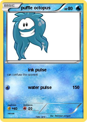 Pokemon puffle octopus