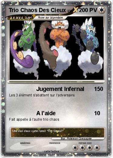 Pokemon Trio Chaos Des Cieux