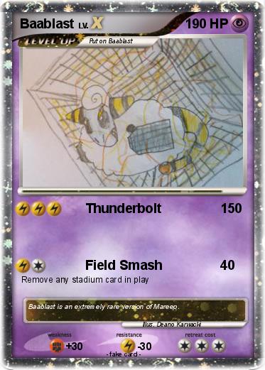 Pokemon Baablast
