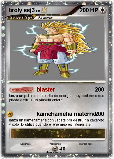 Pokemon broly ssj3