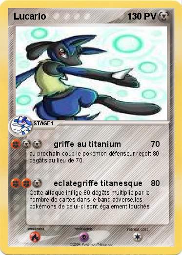 Pokemon Lucario
