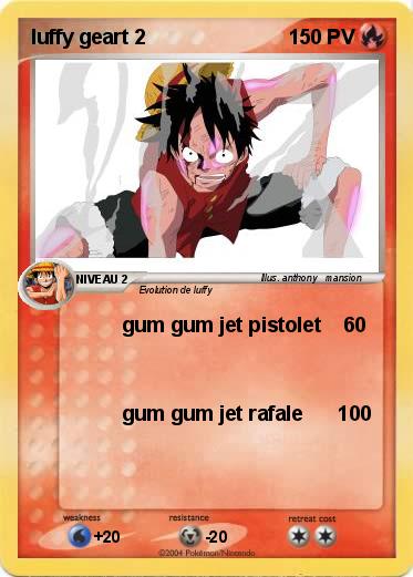 Pokemon luffy geart 2