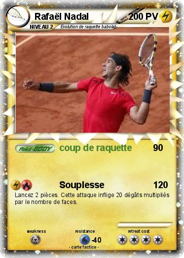 Pokemon Rafaël Nadal