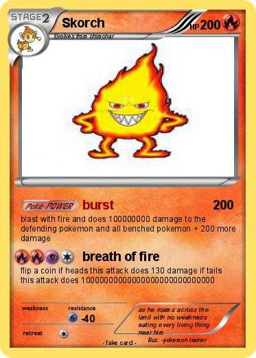 Pokemon Skorch