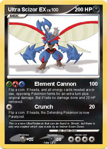 Pokemon Ultra Scizor EX