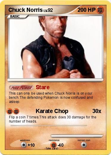 Pokemon Chuck Norris