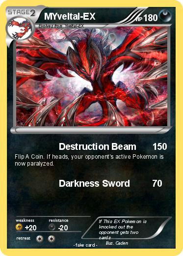 Pokemon MYveltal-EX