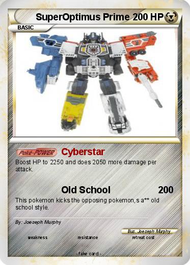 Pokemon SuperOptimus Prime