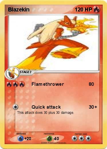 Pokemon Blazekin