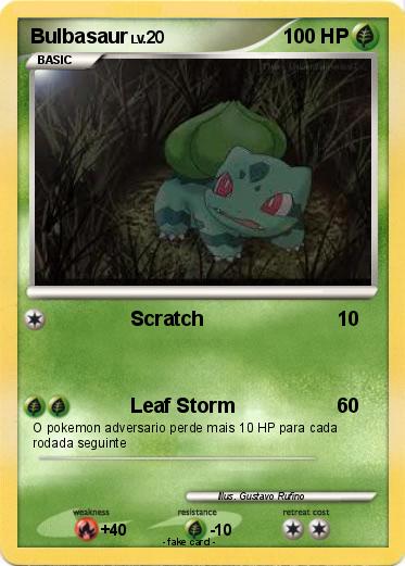Pokemon Bulbasaur