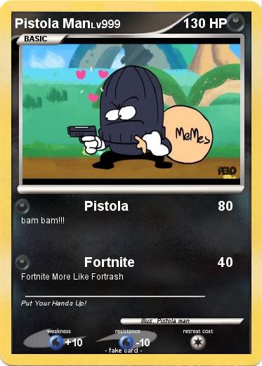 Pokemon Pistola Man