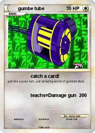 Pokemon gumbe tube