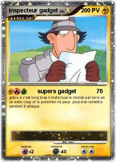 Pokemon inspecteur gadget