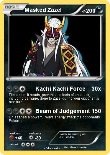 Pokemon Masked Zazel
