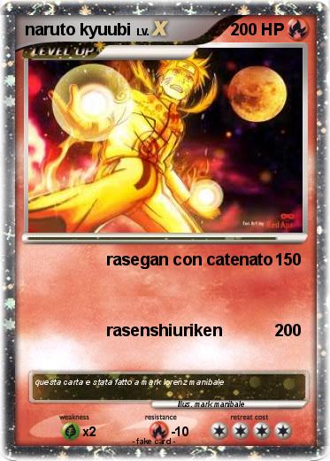 Pokemon naruto kyuubi