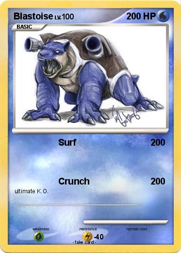 Pokemon Blastoise