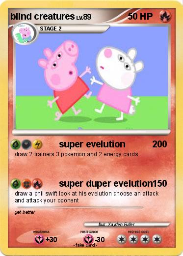 Pokemon blind creatures