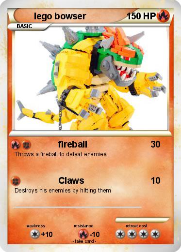 Pokemon lego bowser