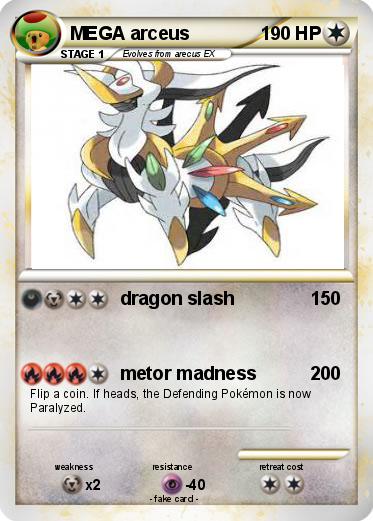Pokemon MEGA arceus