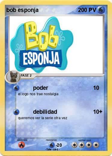 Pokemon bob esponja