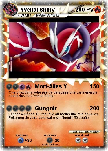 Pokemon Yveltal Shiny