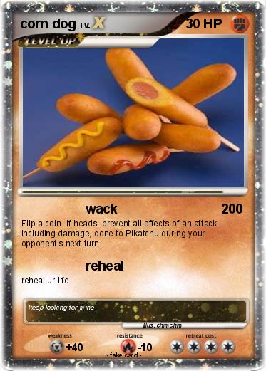 Pokemon corn dog