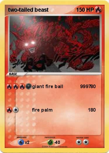 Pokemon two-tailed beast