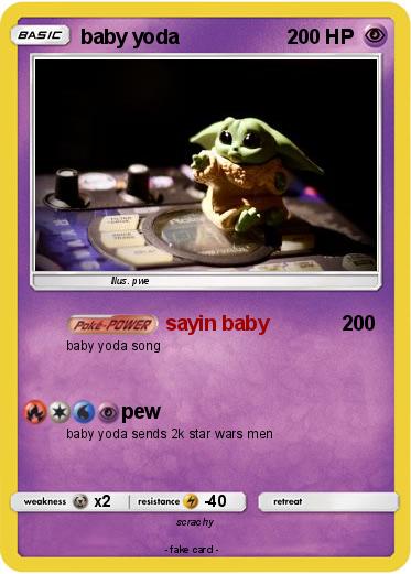 Pokemon baby yoda