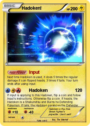 Pokemon Hadoken!