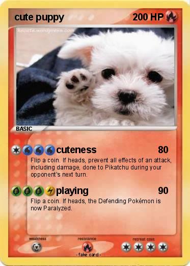 Pokemon cute puppy