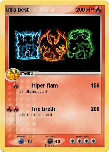 Pokemon utra best