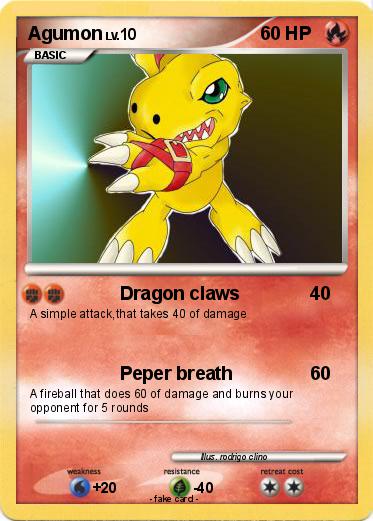 Pokemon Agumon