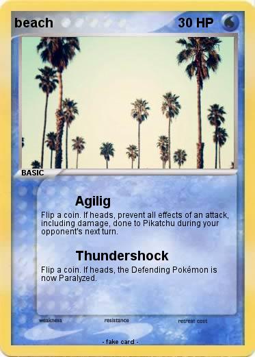 Pokemon beach