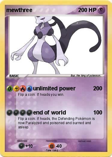 Pokemon mewthree