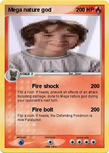 Pokemon Mega nature god