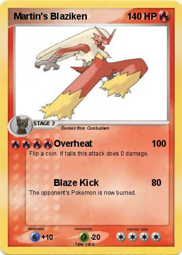Pokemon Martin's Blaziken