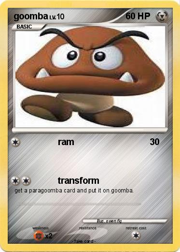 Pokemon goomba