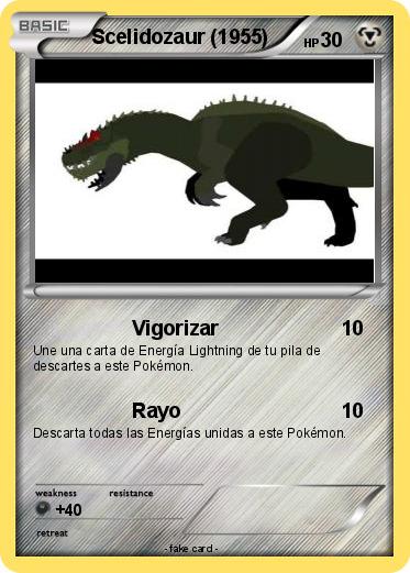 Pokemon Scelidozaur (1955)