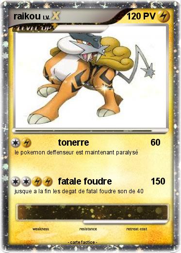 Pokemon raikou