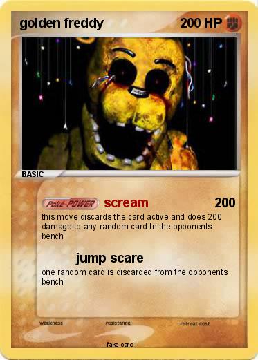 Pokemon golden freddy