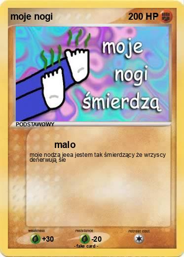 Pokemon moje nogi