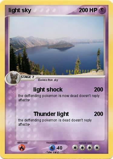 Pokemon light sky