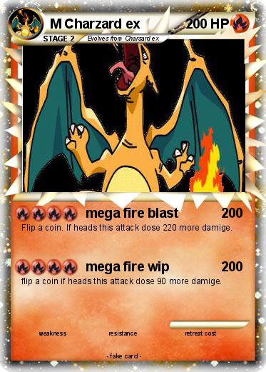 Pokemon M Charzard ex