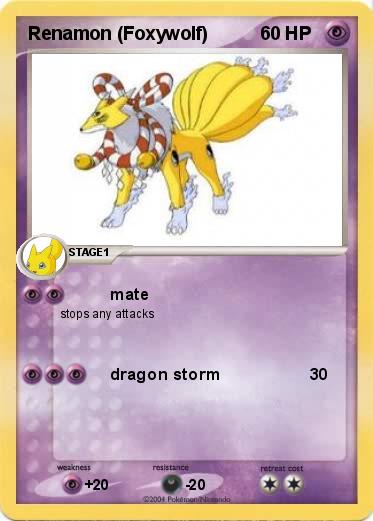 Pokemon Renamon (Foxywolf)
