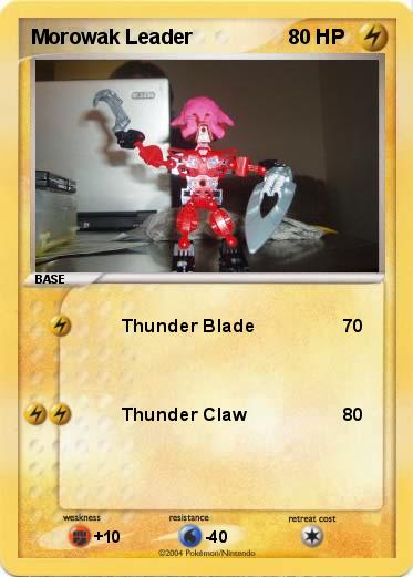 Pokemon Morowak Leader